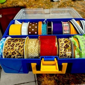 Organizer of Assorted Ribbon